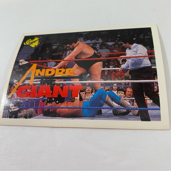 Andre the giant collectable trading cards-3 great condition 1990’s - Picture 8 of 10